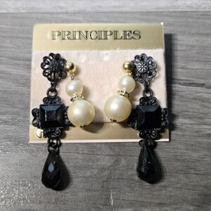 Vintage Costume Earrings Set Of 2